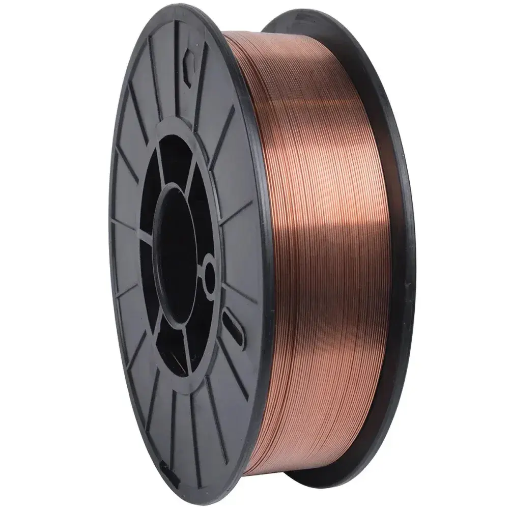 Arame de solda mig bitola 0,80MM 5KG Balmer — fotografia 4