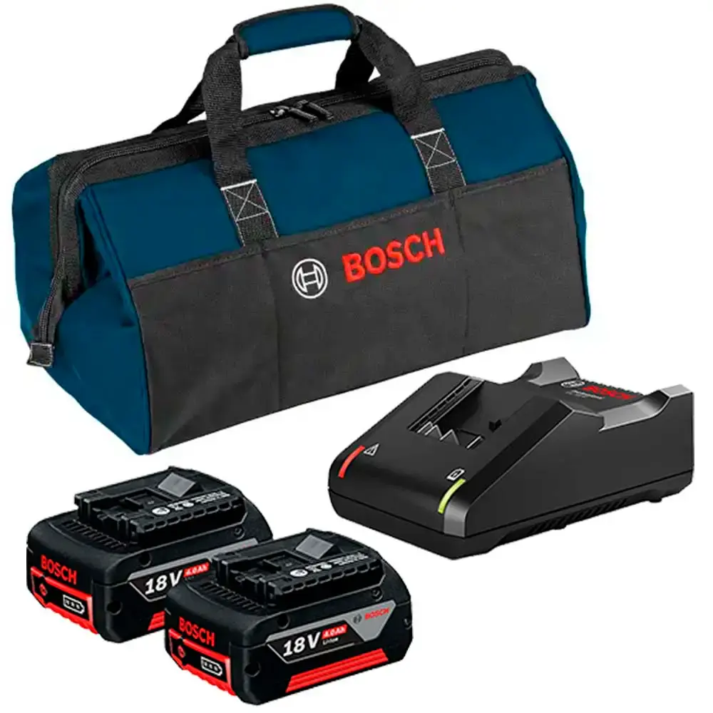 Retífica industrial 18V GGS 18V-23 PLC com bateria 2,0AH, carregador bivolt e bolsa Bosch — fotografia 7