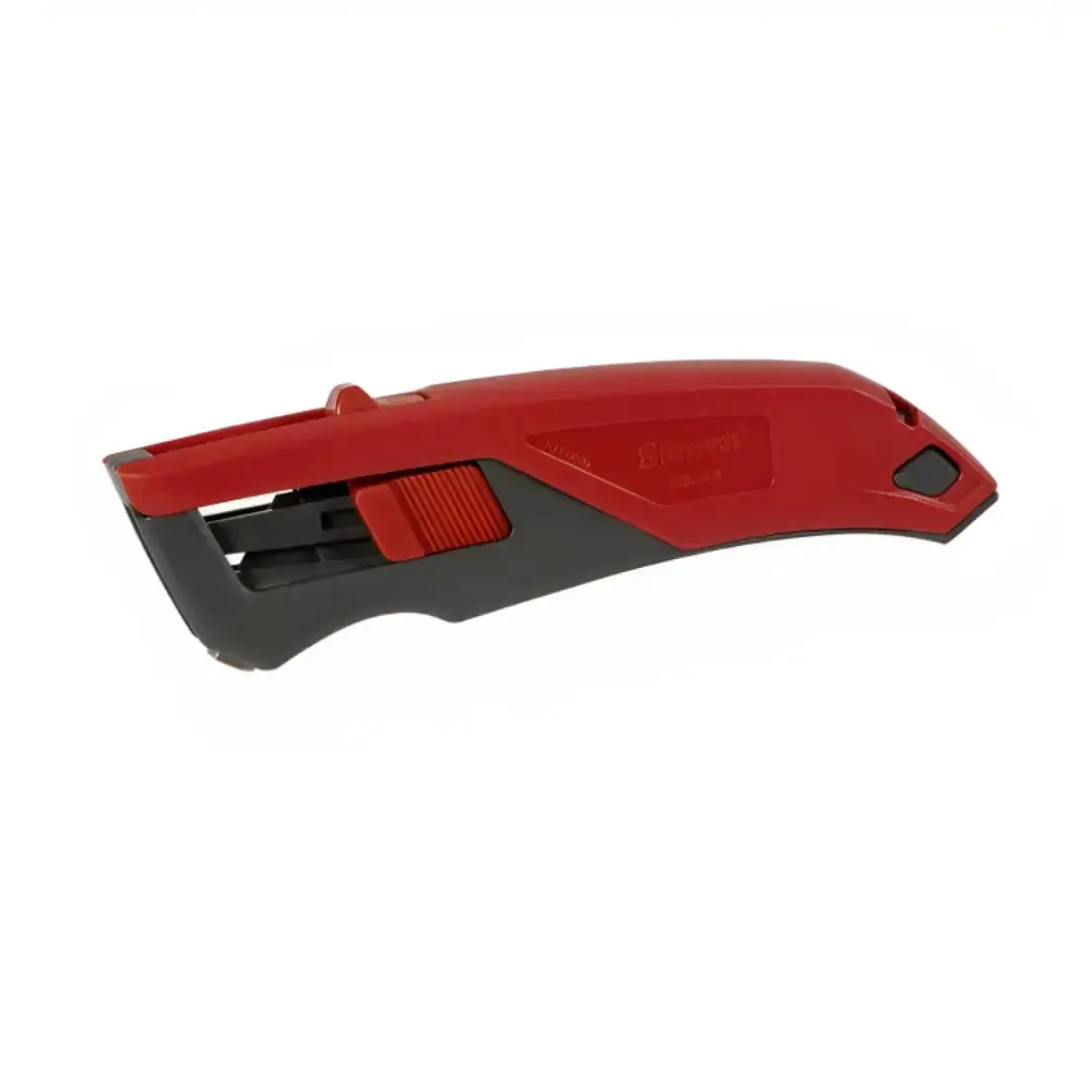 Estilete 18MM auto retrátil vermelho e preto KUX001 Starrett