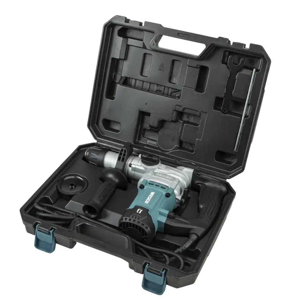 Martelete perfurador rompedor 1050W 4,5J com maleta Wesco 110 V — fotografia 4