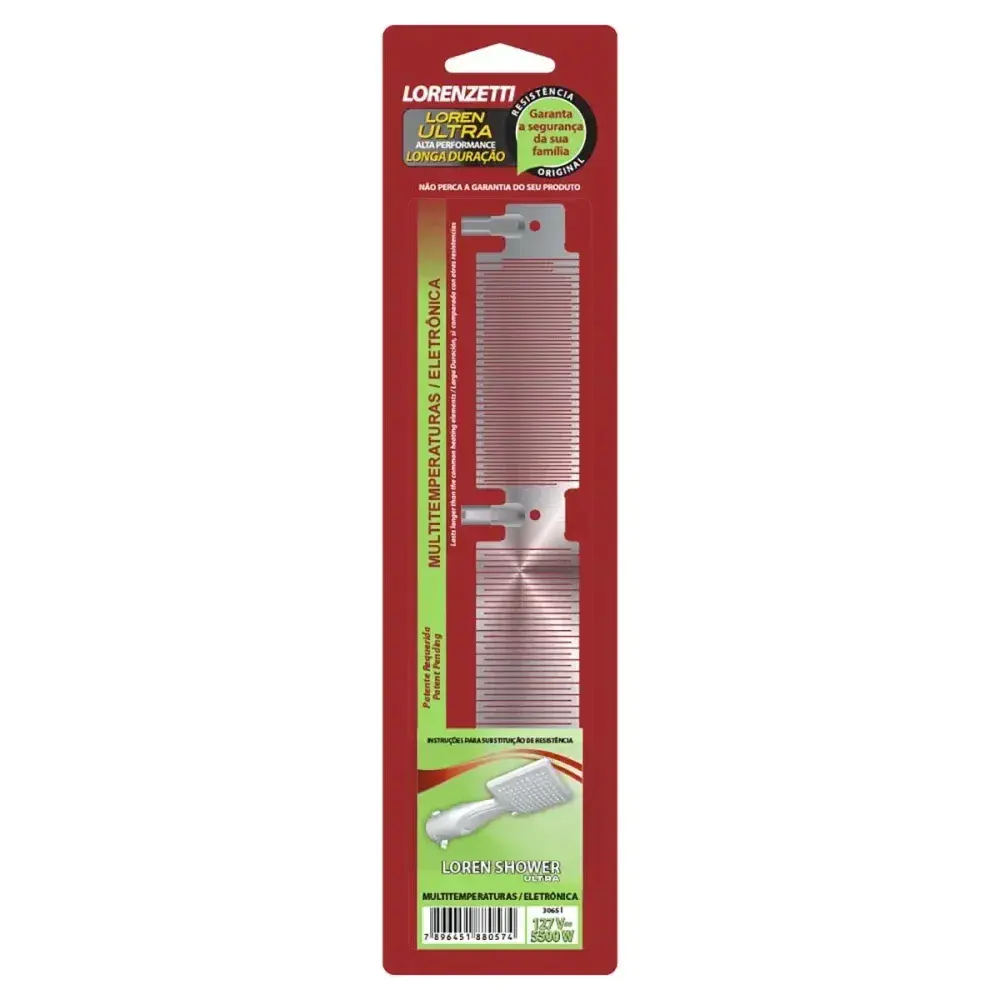 Resistência ultra lo shower 5500W 127V lorenzetti Lorenzetti Duchas — fotografia 2