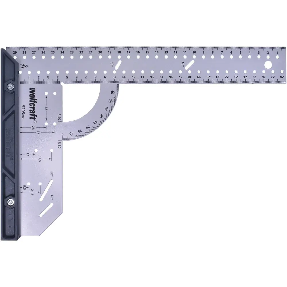 Esquadro universal com gabarito - 520500 - Wolfcraft - 200MM X300MM — fotografia de referência