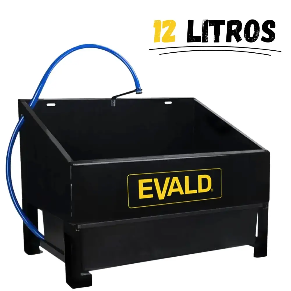 Lavadora de peças 12 litros com eletrobomba para bancada LPE-120 Evald 110 V — fotografia 4