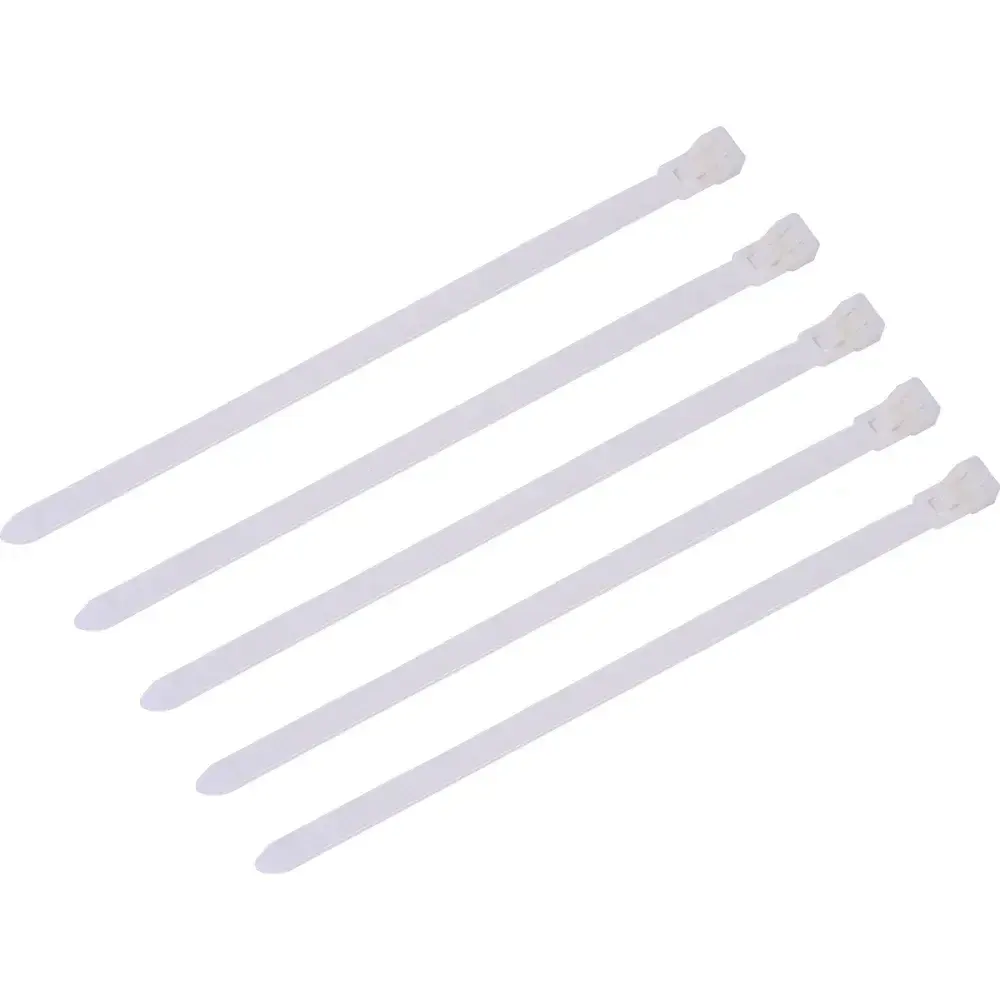 Abraçadeira com trava 200 x 7,6MM branca 20 peças Worker — fotografia 7