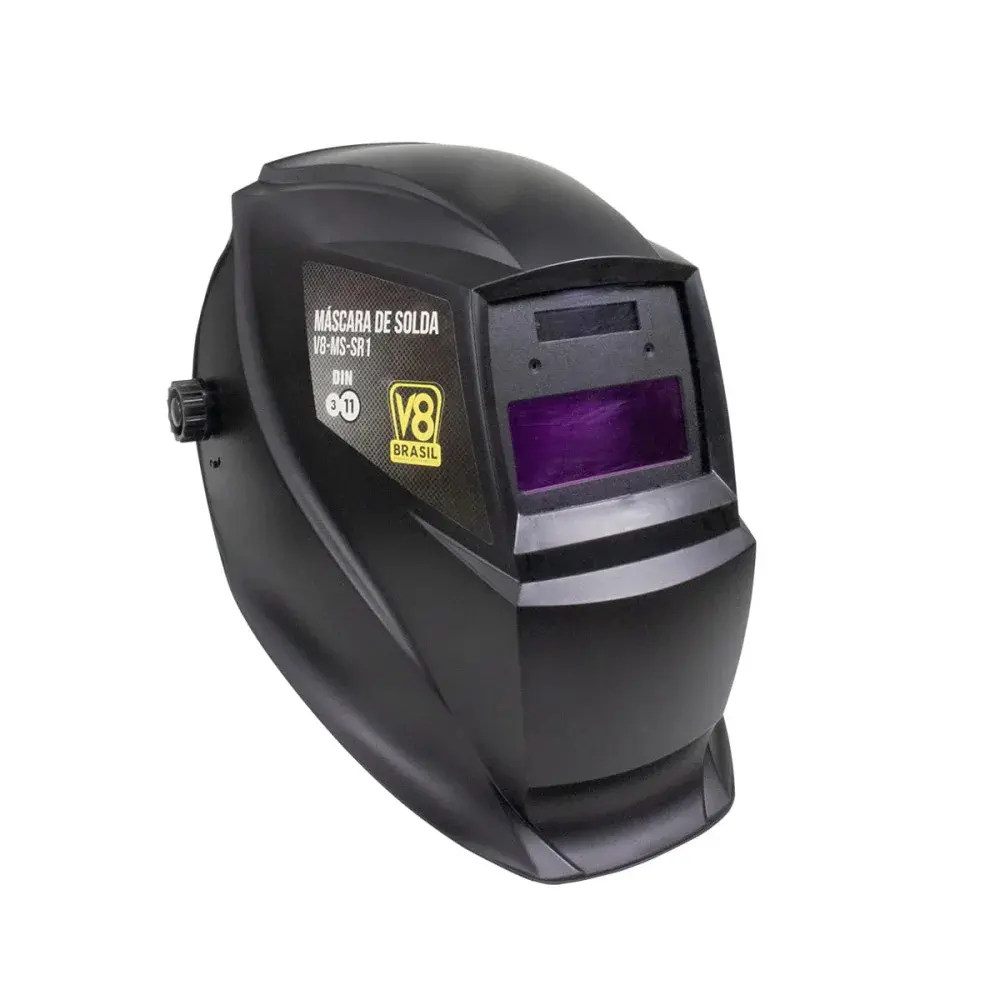 Máscara de solda automática SR1 sem regulagem DIN3/11 V8 brasil — fotografia 4