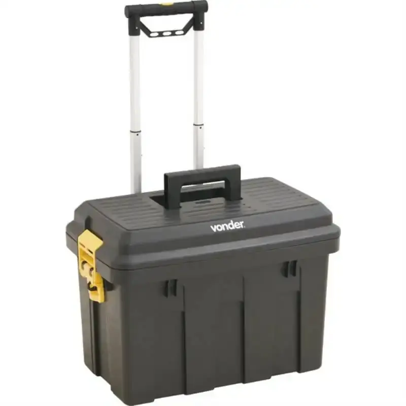 Caixa Plástica com Rodas 62 x 44 x 44.5 CM CRV 0200 VONDER — fotografia de referência