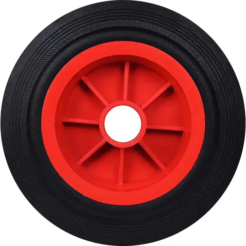 Roda para carrinho de carga 6 borracha Worker — fotografia 5