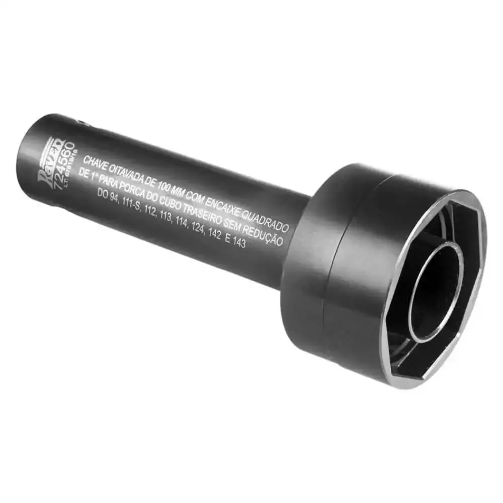 Chave Oitavada 100 mm para Porca de Cubo Traseiro Scania 724560 RAVEN — fotografia de referência