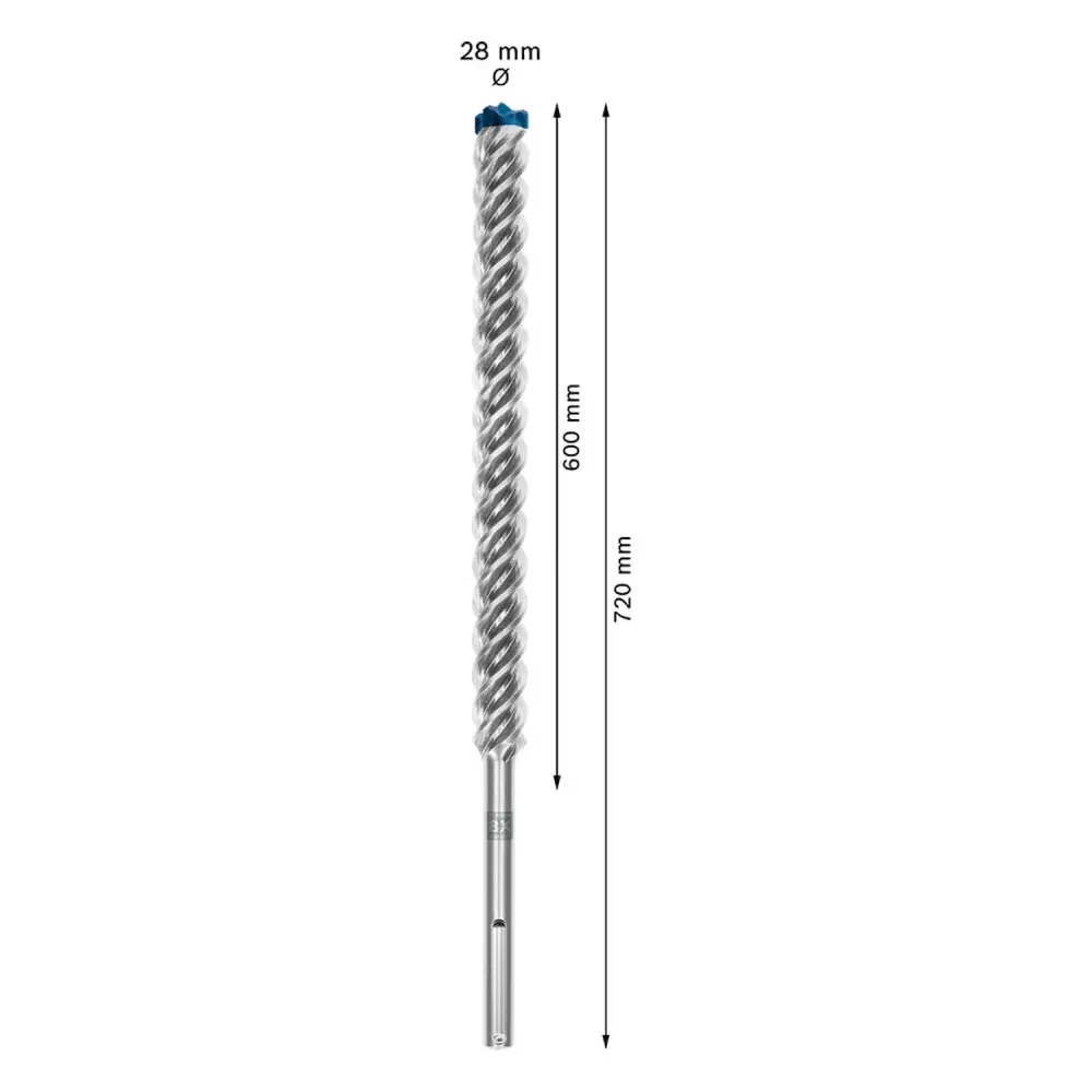 Broca sds max 28MMX600MMX720MM MAX-8X Bosch — fotografia 4