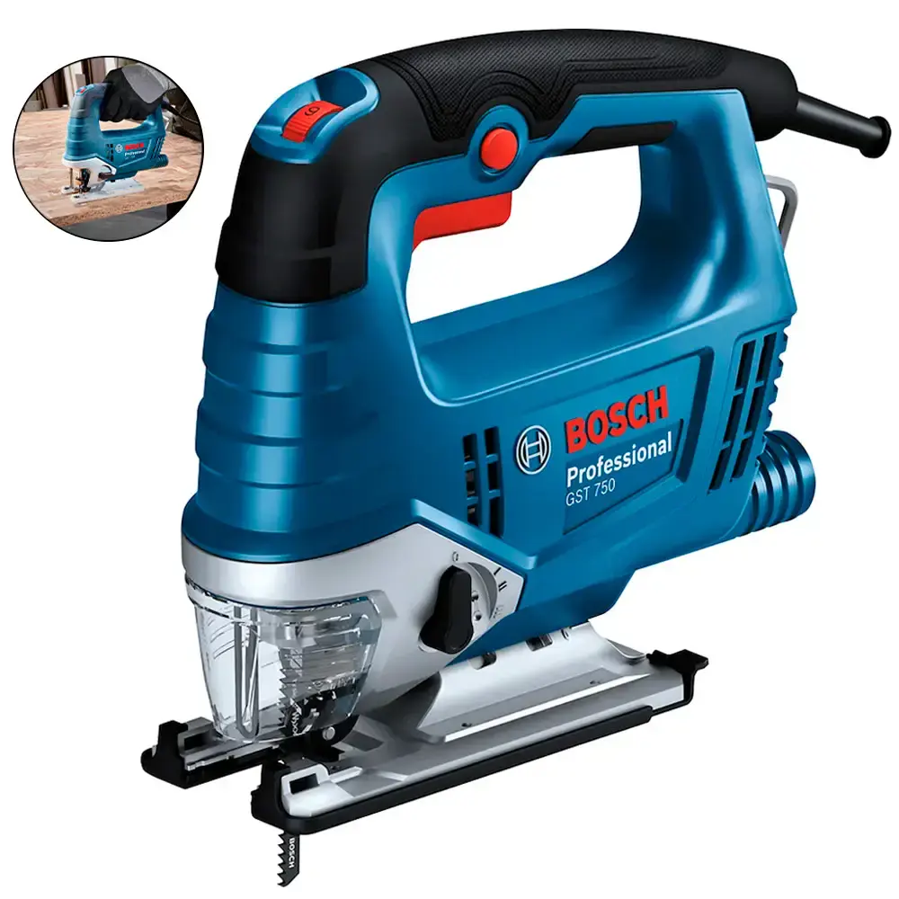 Serra tico tico 520W GST 750 Bosch — fotografia de referência