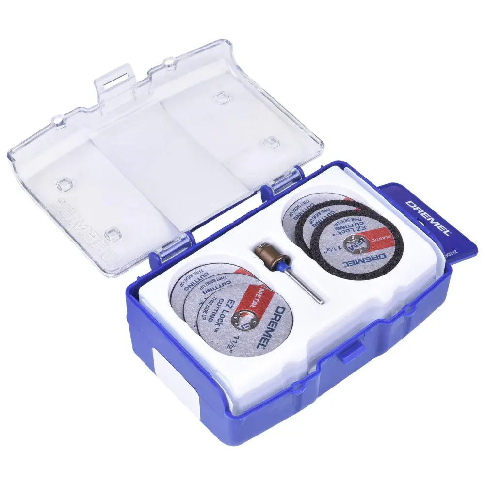 Kit para mini retífica 11 peç para corte ez lock Dremel — fotografia 3