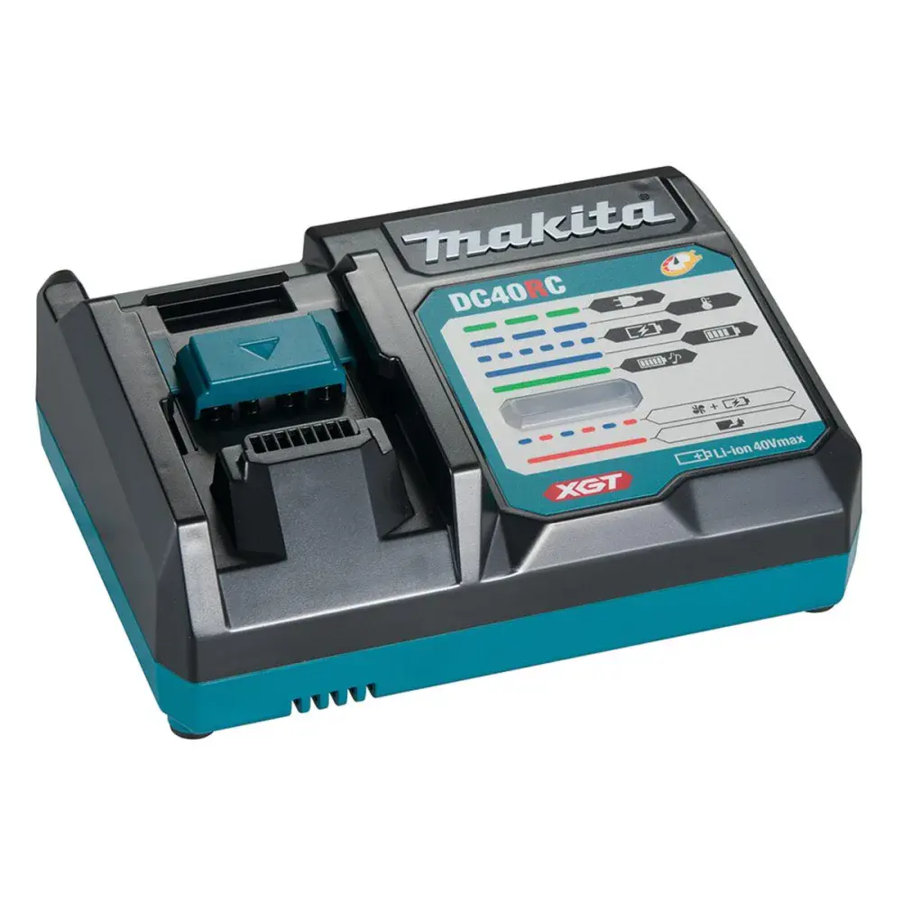 Carregador de bateria xgt modelo DC40RC 127V Makita — fotografia de referência