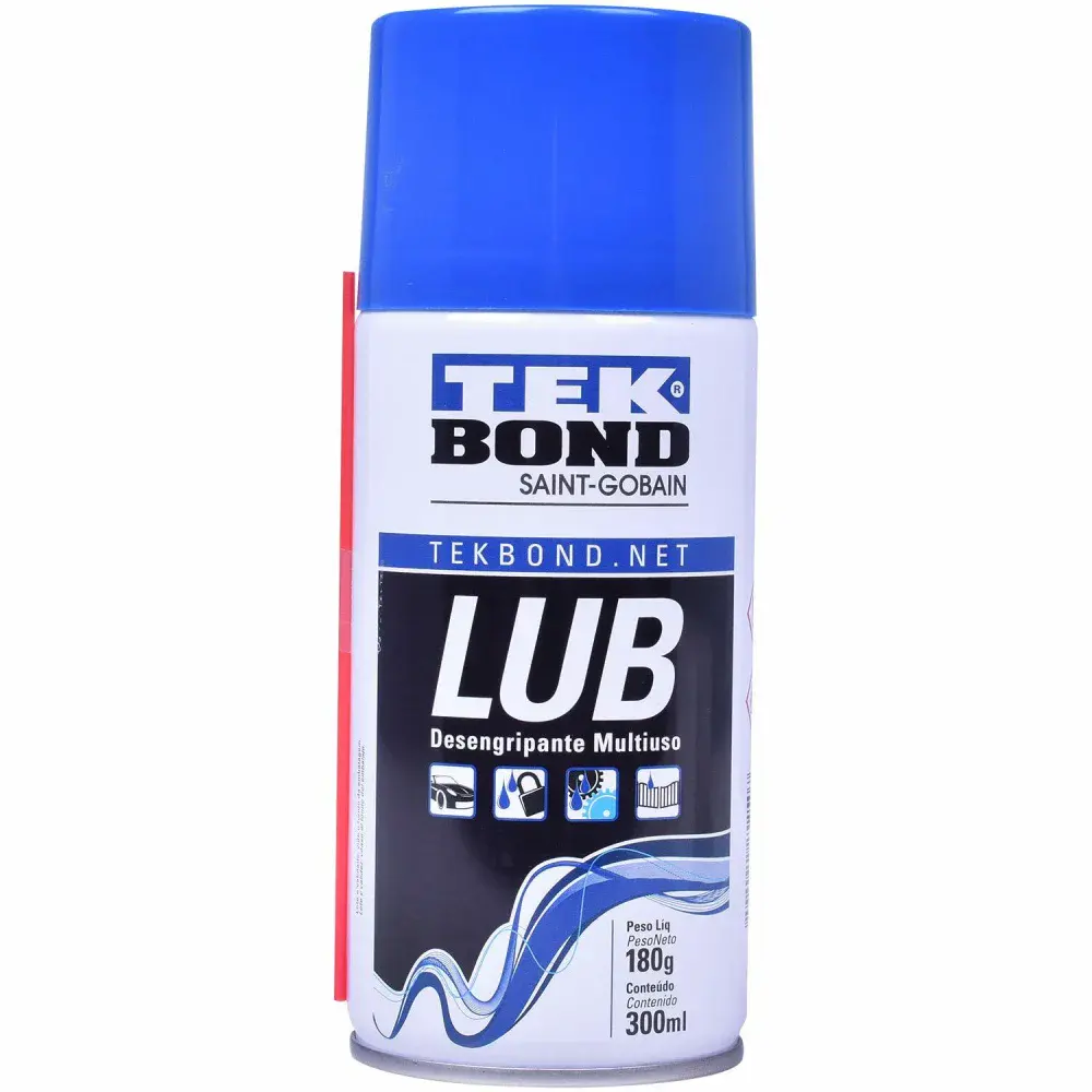 Óleo lubrificante e desengripante 300ML Tekbond