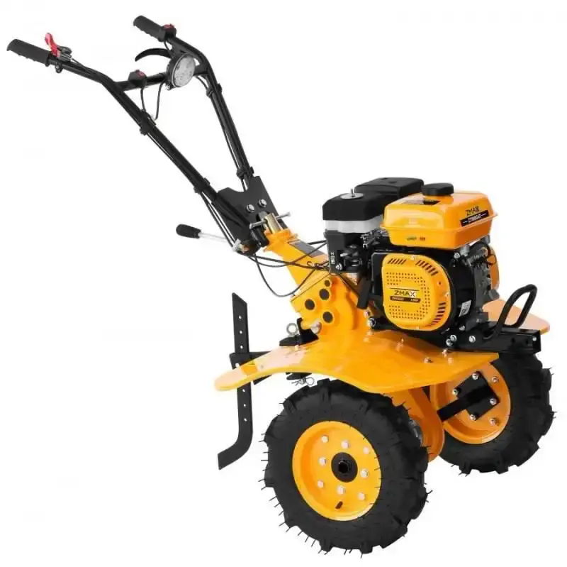 Motocultivador gasolina 7,0 HP 4T 212 CC rodas e enxadas ZT900G4T Zmax — fotografia 2