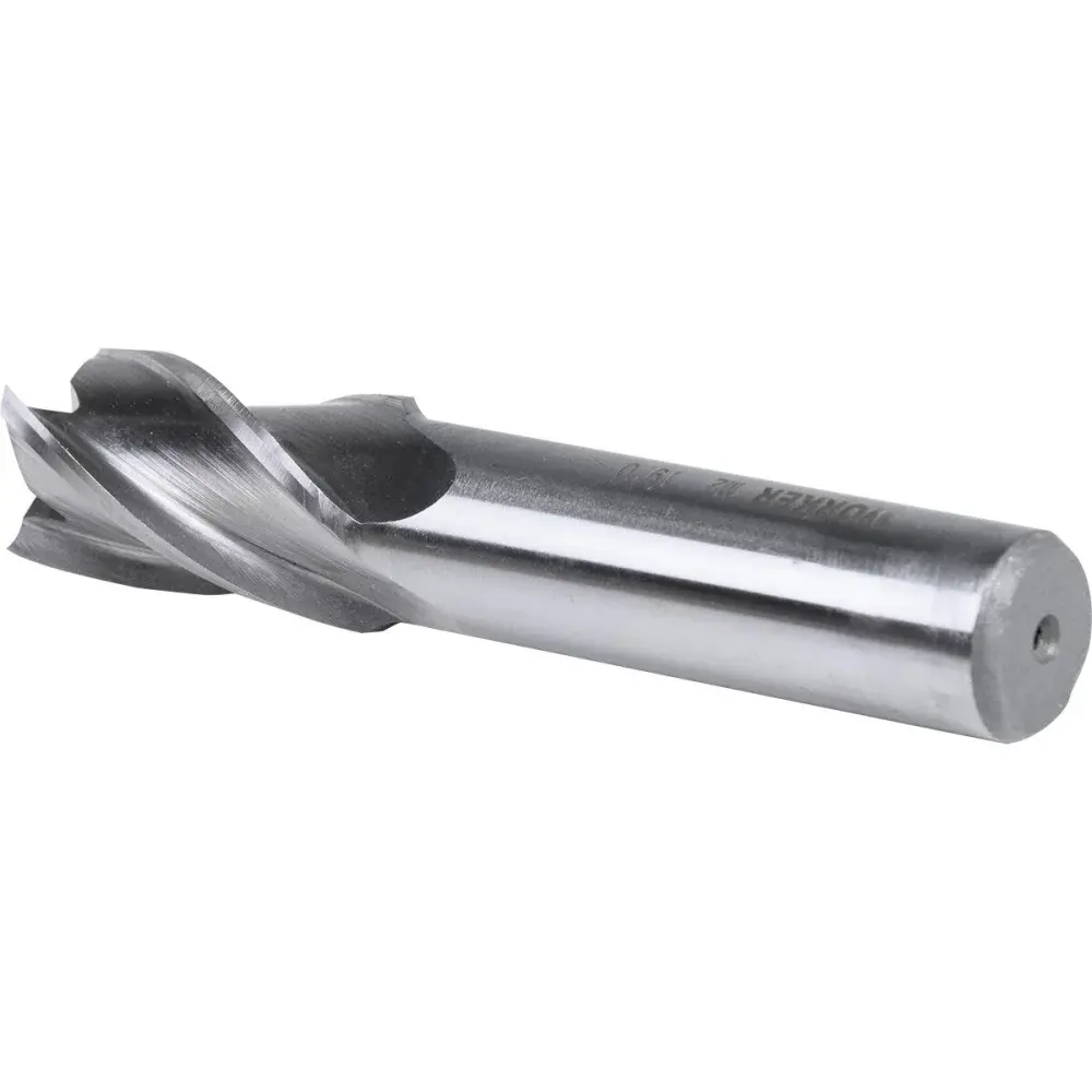 Fresa de topo reto aço rápido 19MM haste 16MM Worker — fotografia 5