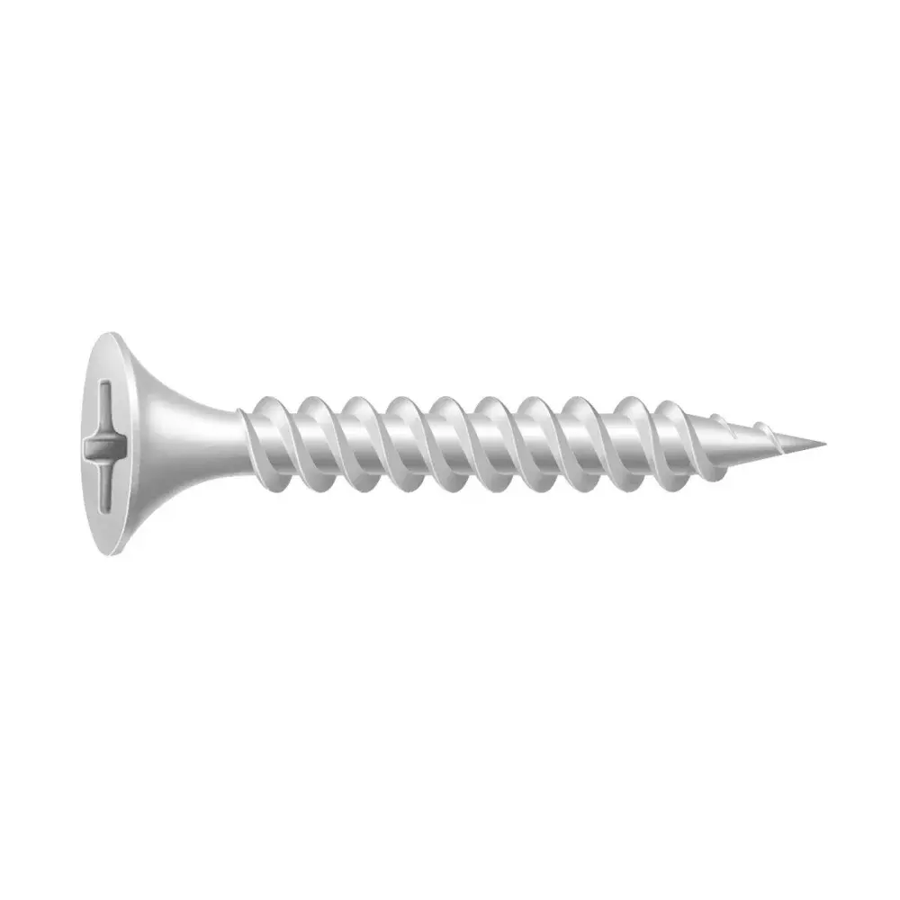 Parafuso drywall ponta agulha preto 3,5MMX35MM Worker 500 peç — fotografia de referência