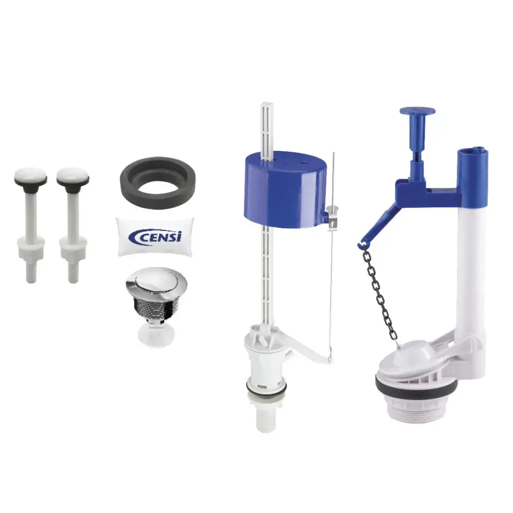 Kit completo para caixa acoplada com saída superior Censi