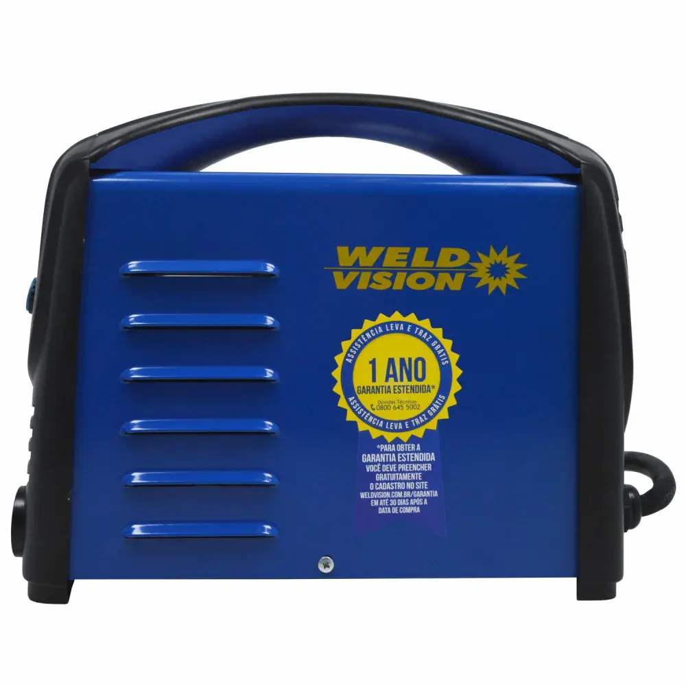 Inversora de solda eletrodo 140A ZX7-140 weld vision - 127V monofásica — fotografia 4