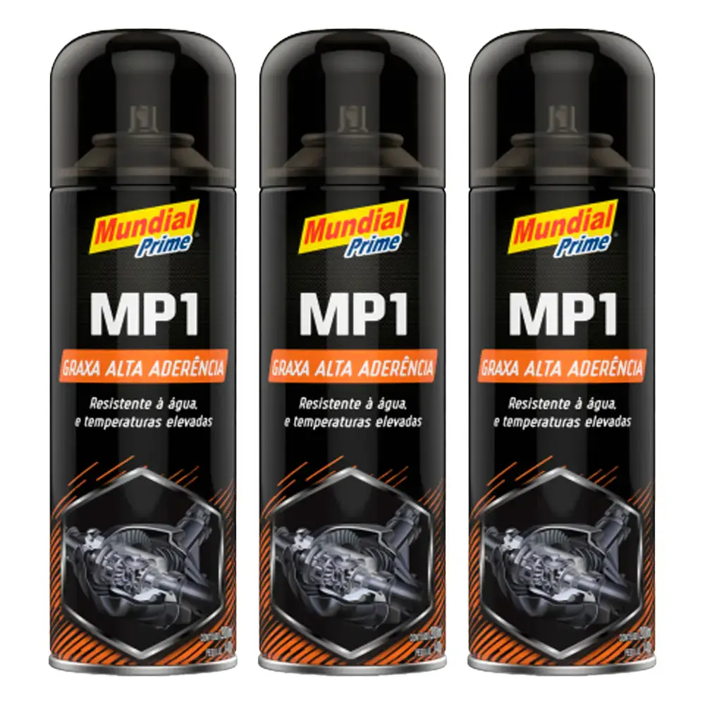 Graxa spray alta aderencia MP1 250ML 03 uni mundial prime — fotografia de referência