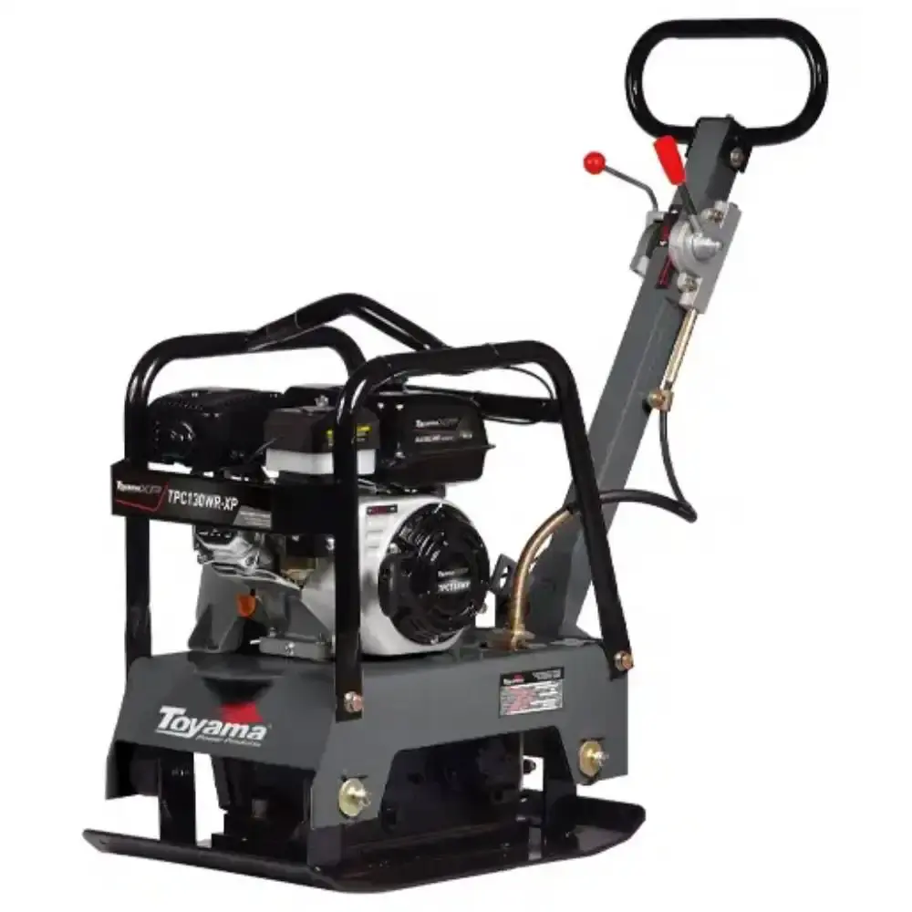 Placa vibratória 6,5 HP gasolina TPC130WR-XP Toyama — fotografia de referência