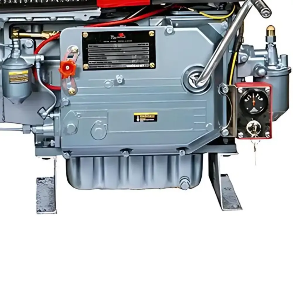 Motor diesel 24 HP 4 tempos partida elétrica TDWE22RE-XP Toyama — fotografia 5