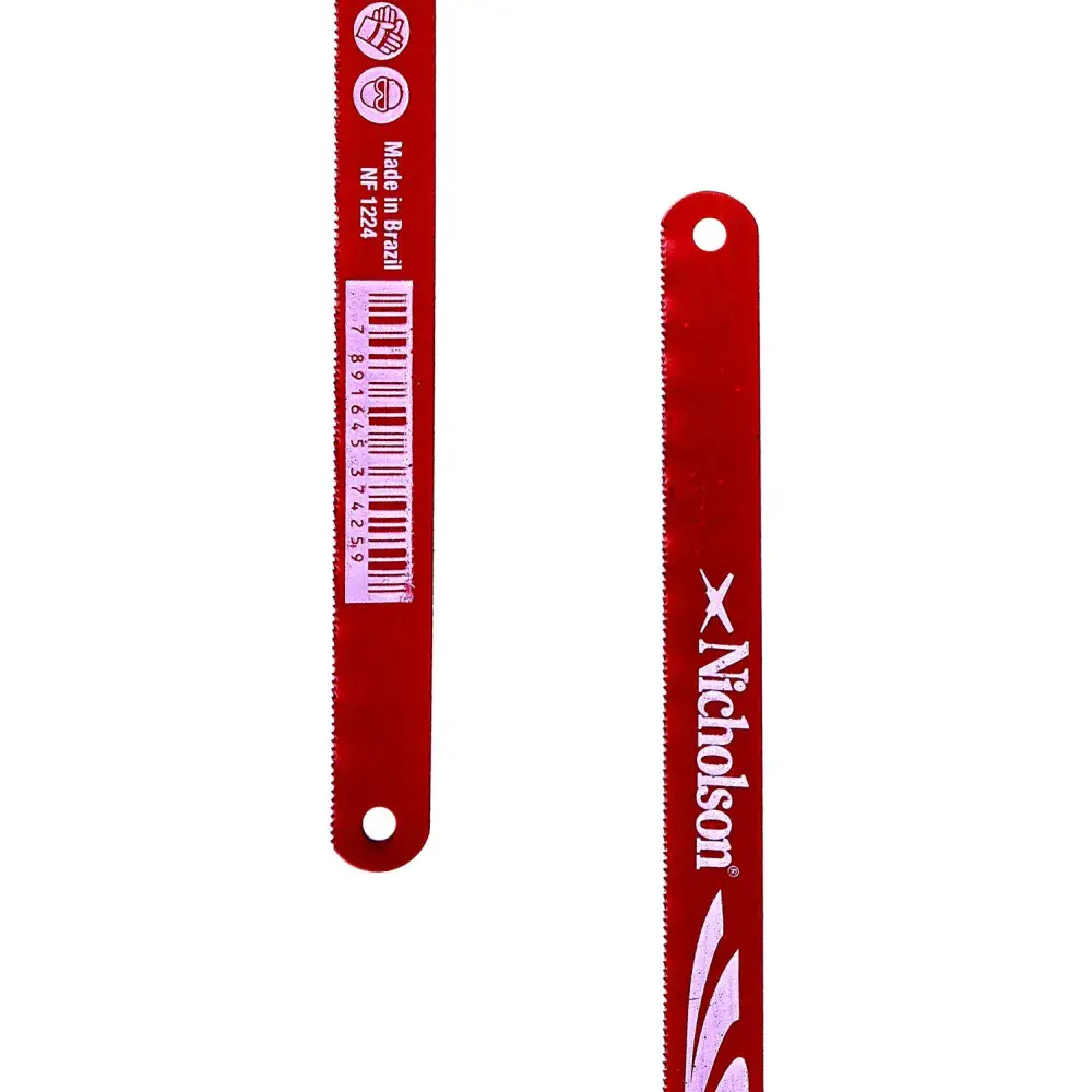Lâmina para serra manual 12 24 dentes bimetal Nicholson — fotografia 4