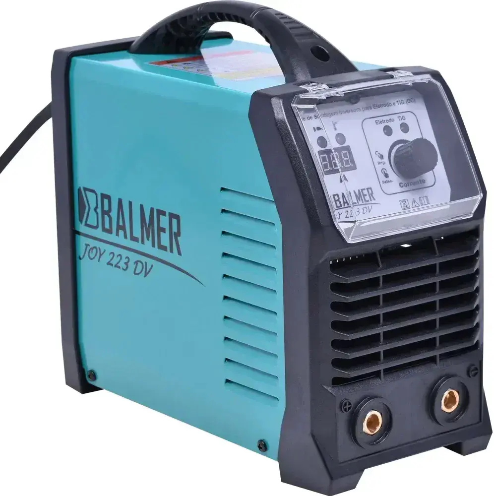 Inversora de solda tig JOY-223-DV 220A monofásico Balmer — fotografia 8