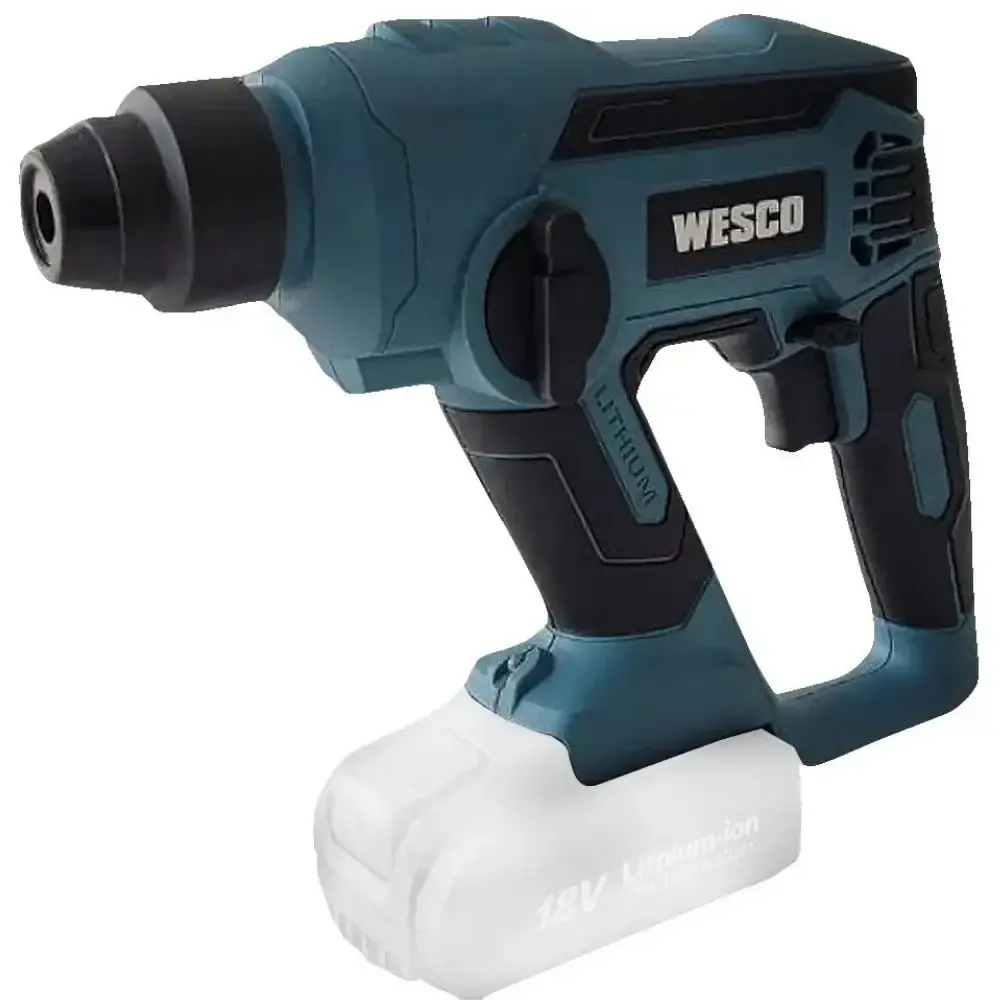 Parafusadeira e furadeira 18V com bateria e carregador martelete plus 18V WS2990.9 Wesco — fotografia 4