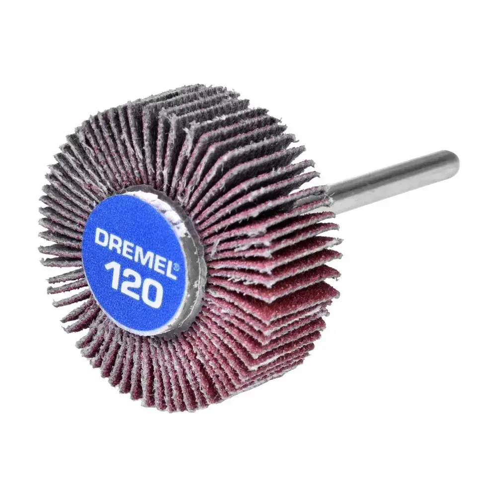 Lixa disco em lamelas G100 3/8 modelo 503 Dremel — fotografia 6