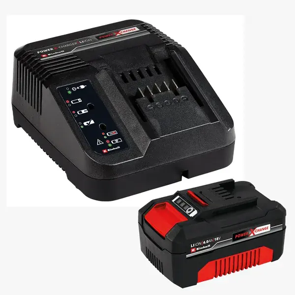 Kit bateria e carregador PXC-18V 4.0AH - Einhell — fotografia de referência