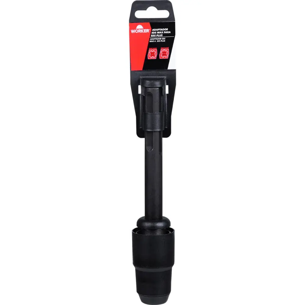 Hastes adaptadora com encaixe sds max para sds plus Worker — fotografia 3