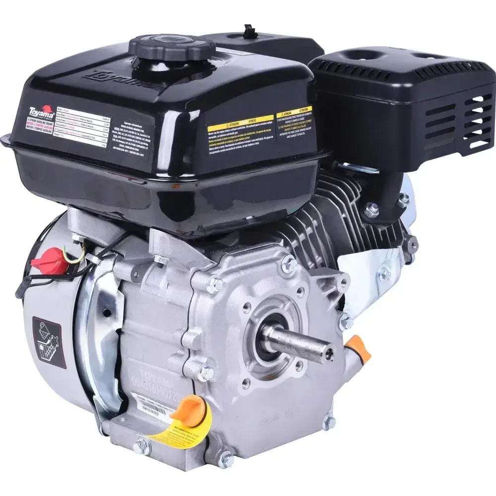 Motor a gasolina 4 tempos 6,5 hp TE65N multiuso Toyama — fotografia 9