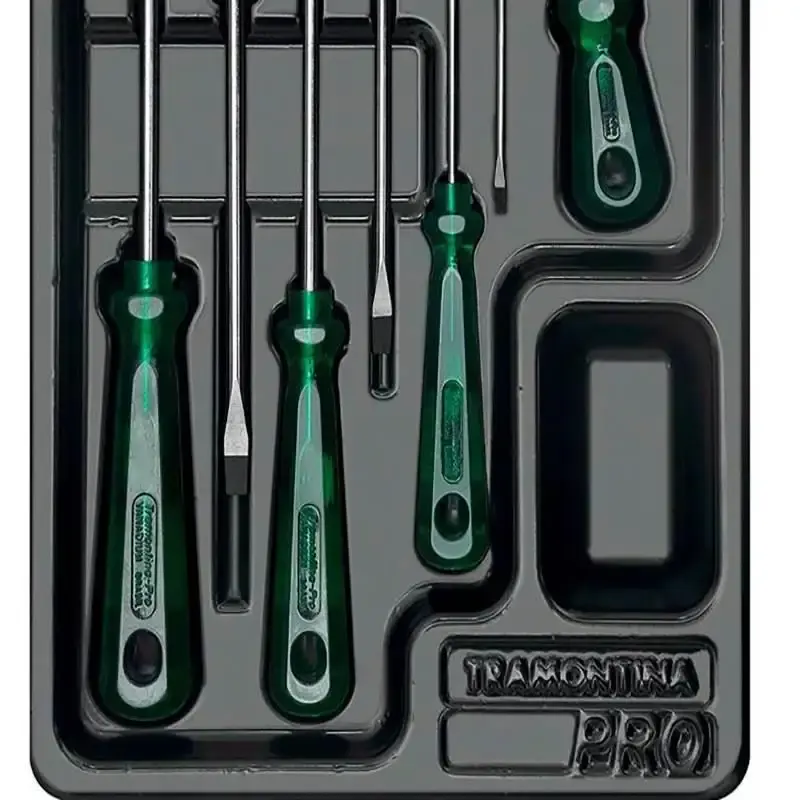 Kit de chaves de fenda e phillips módulo com 8 peças 44980005 Tramontina — fotografia 3