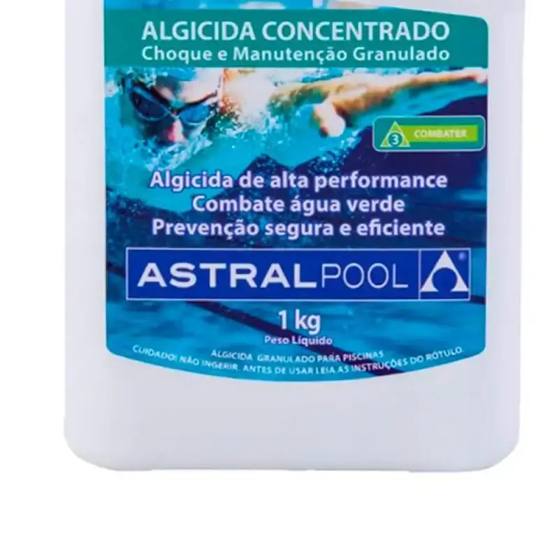 Algicida choque manutenção granulado para piscinas 210037T Fluidra — fotografia 2
