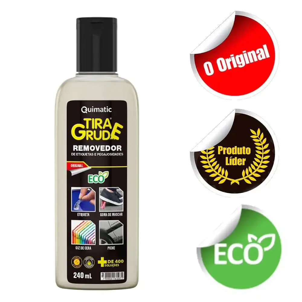 Removedor Tira Grude de Colas e Adesivos 240 ml FA0 Quimatic TAPMATIC — fotografia 4
