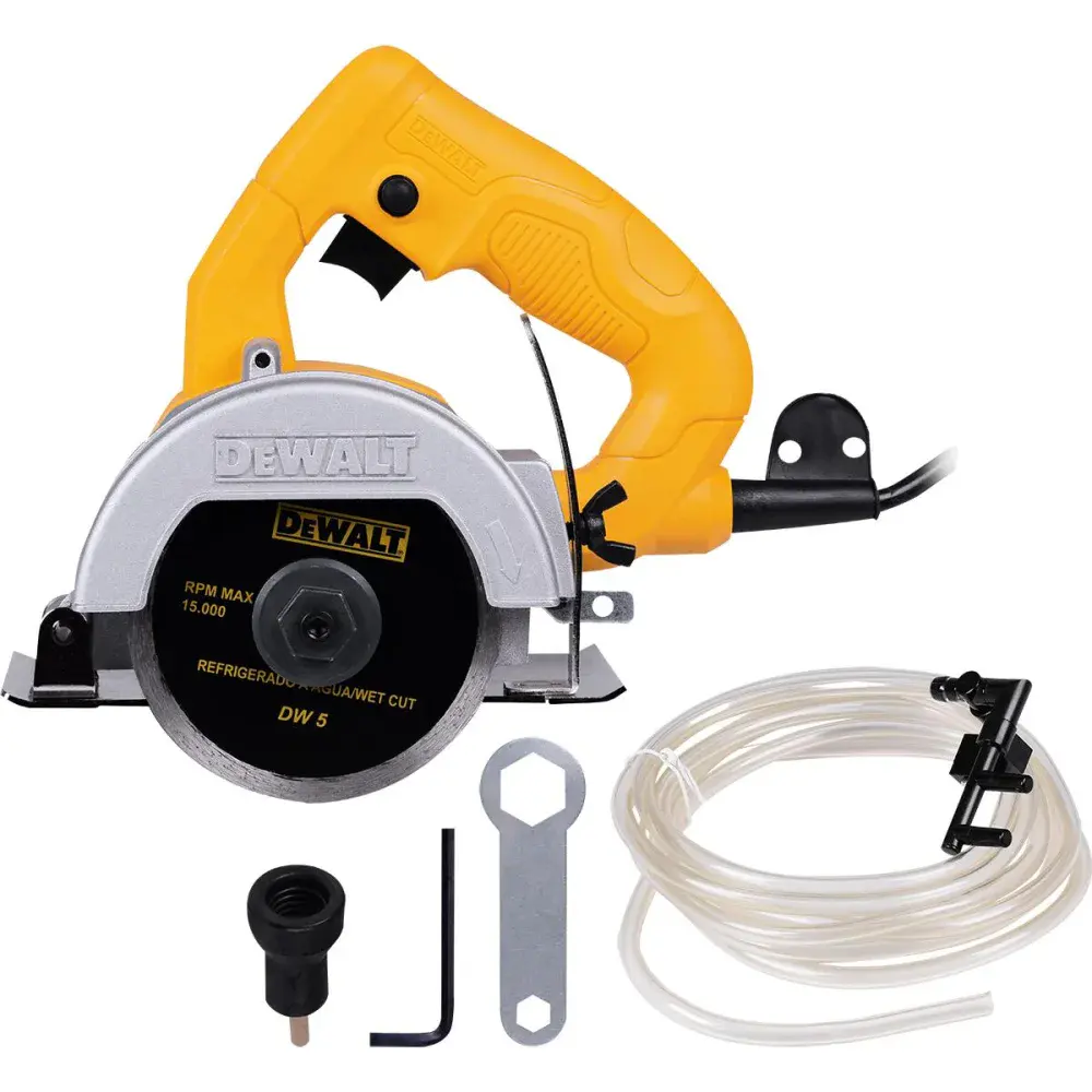 Serra mármore 125MM 1400W 127V com acessórios Dewalt