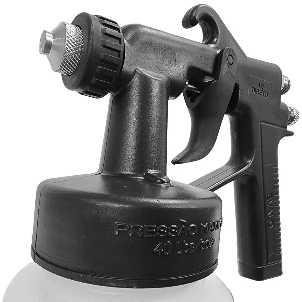Pistola de Pintura Ar direto 1,2 MM 600 ML EPAD-600 EVALD — fotografia 4