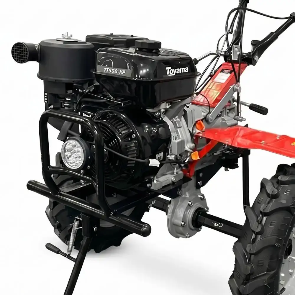 Motocultivador a Gasolina c Rodas e Enxadas 4T 15HP TT150R-XP TOYAMA — fotografia 5
