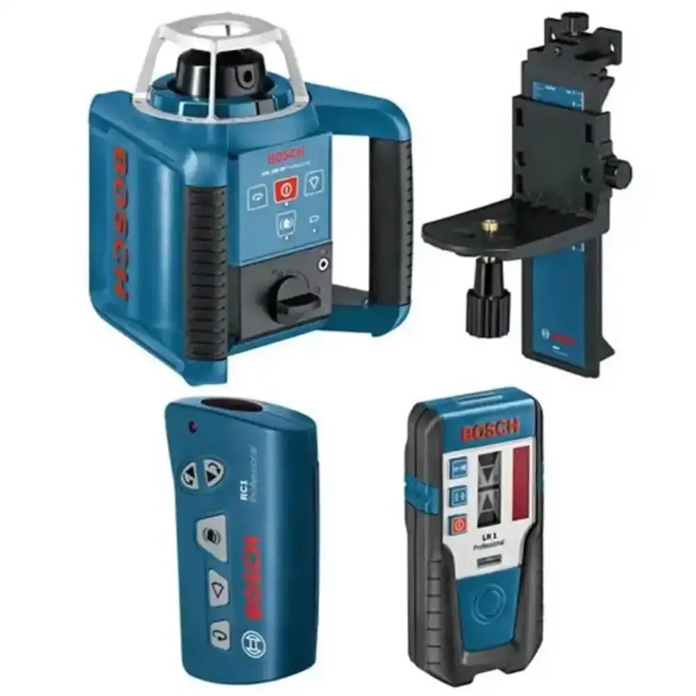 Nível à laser rotativo GRL 300HV com receptor LR1 + suporte + óculos Bosch — fotografia 2