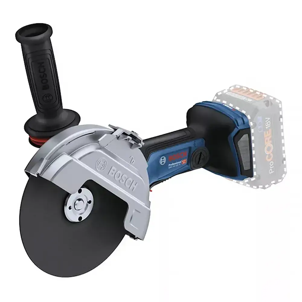 Esmerilhadeira 7 pol GWS 18V-180 PC brushless biturbo sem bateria Bosch — fotografia de referência
