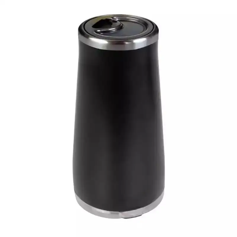 Caixa térmica 34 litros preta com copo térmico 700ML inox com abridor Mor — fotografia 7