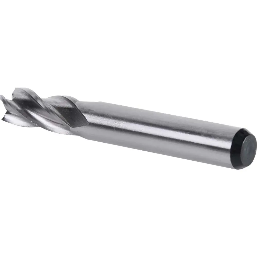 Fresa de topo reto aço rápido 10MM haste 10MM Worker — fotografia 4