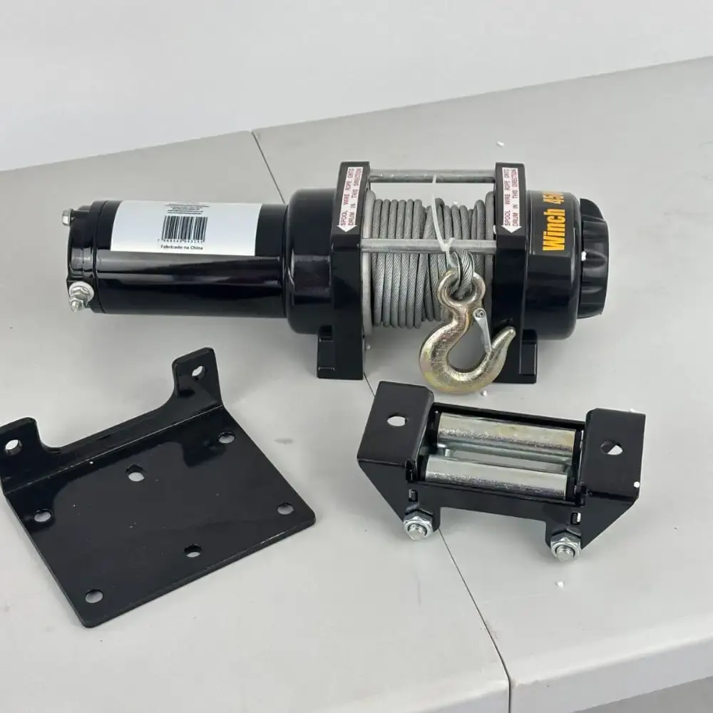 Guincho elétrico 12V 2041 KG com cabo 10 metros IWGE4500 ImportWay — fotografia 11