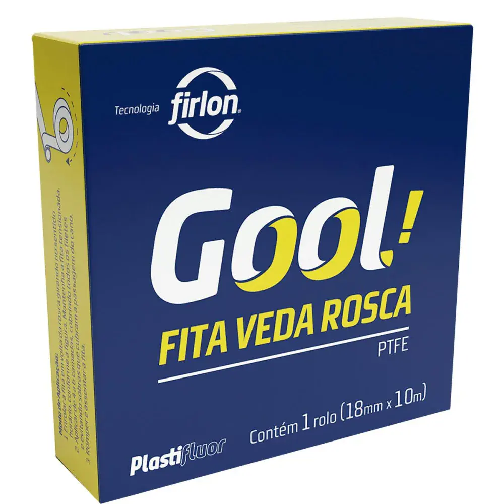 Fita veda rosca Gool 18MMX25M — fotografia de referência