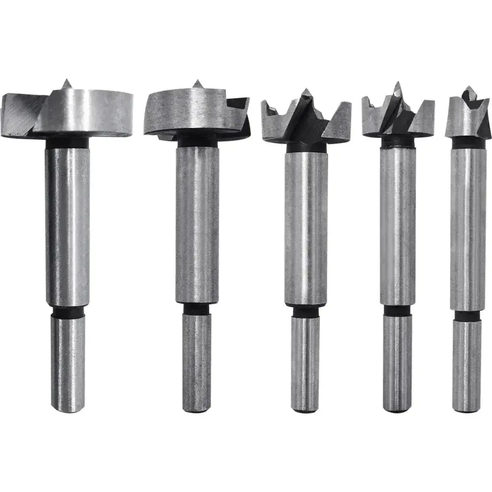 Kit de brocas forstner para madeira com 5 peç Worker — fotografia 9