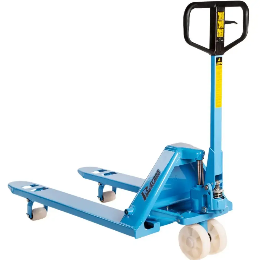 Paleteira transpalete manual 530 MM 3.000 KG roda dupla TM3000 RTN Paletrans — fotografia de referência