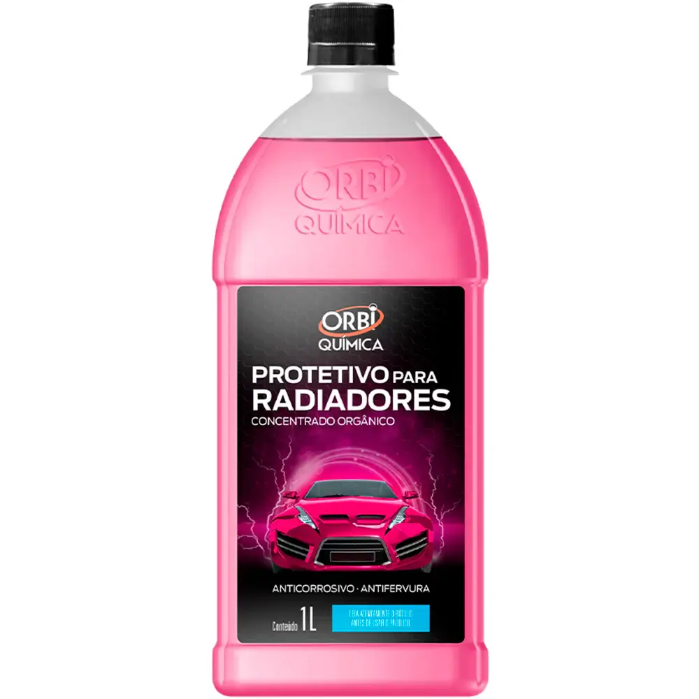 Aditivo para radiador concentrado 1 litro rosa 5530 Orbi