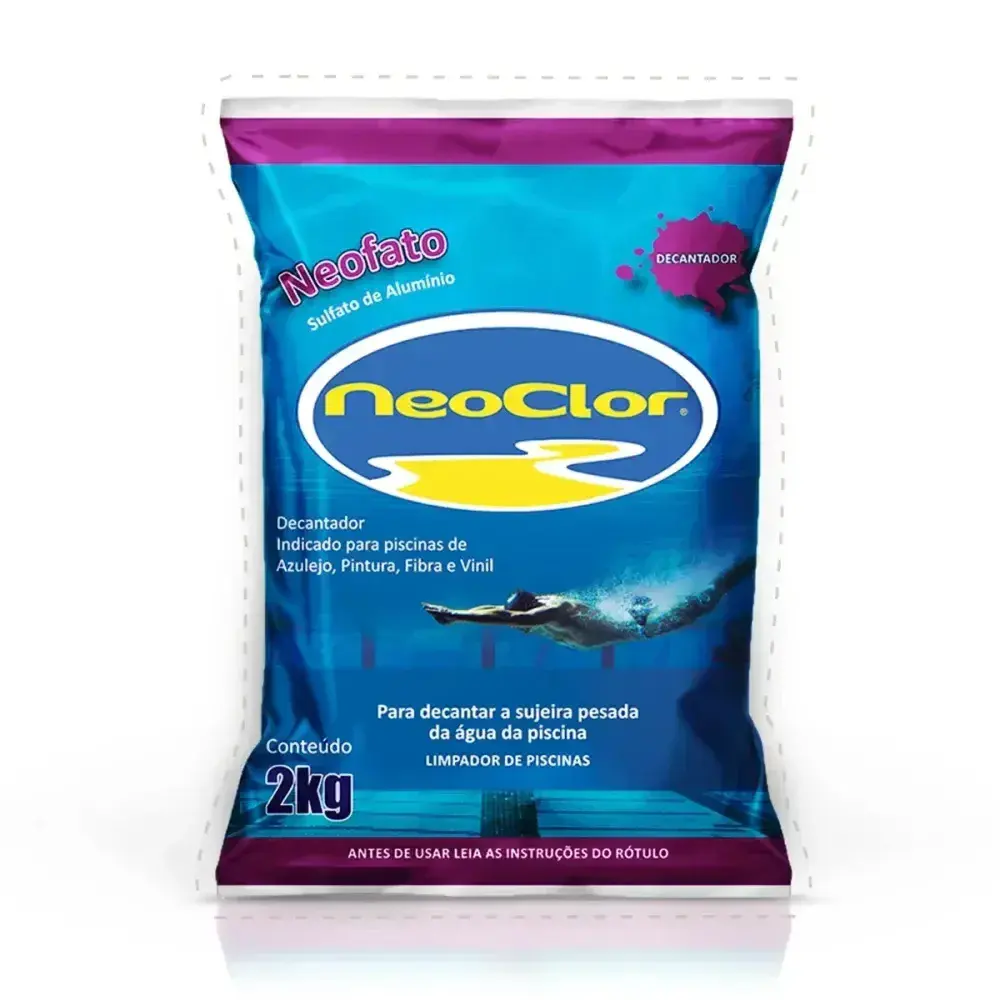 Neofato sulfato de alumínio 2KG Neoclor — fotografia 2