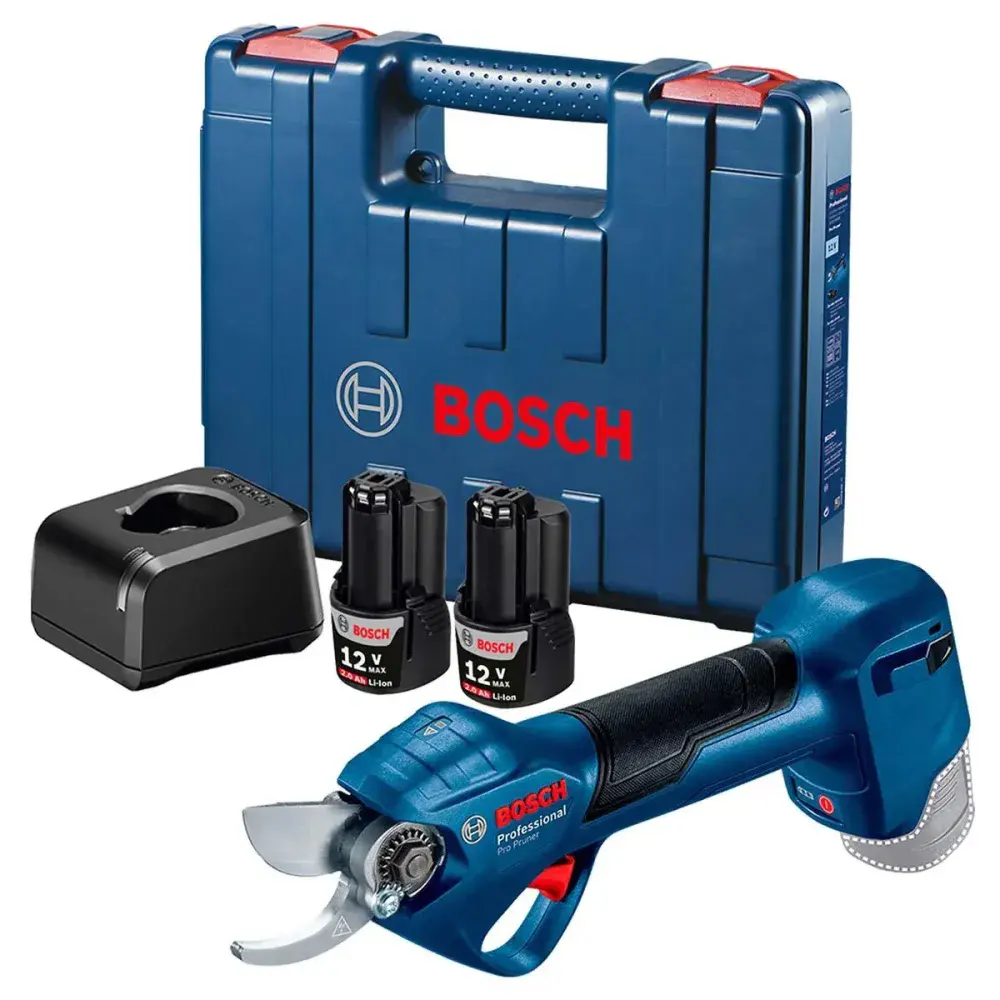 Tesoura de poda pruner brushless pro a bateria 12V 2.0AH bosc Bosch — fotografia 9