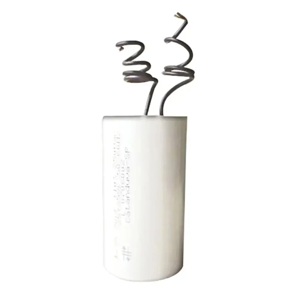 Capacitor 2 fios Liege 250 vac 6,0 uf 10 peç — fotografia de referência